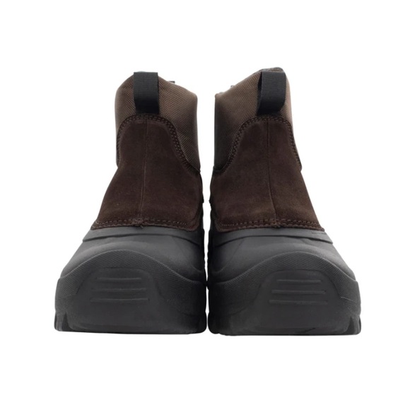 Men's Yukon Waterproof Brown and Black Boots - Picture 4 of 7